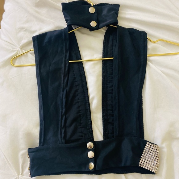 Black Rhinestone Top - Picture 5 of 8